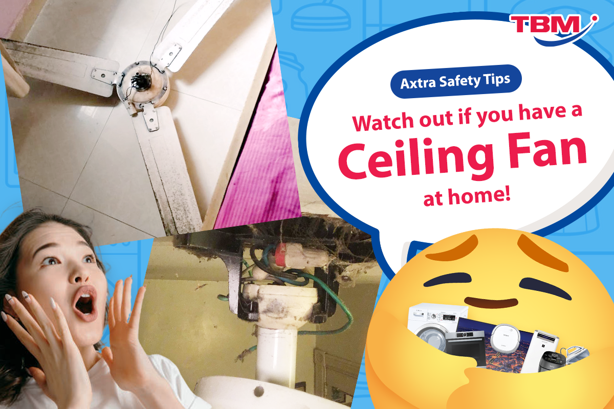 Fear of a #CeilingFan falling on you?! 🥶