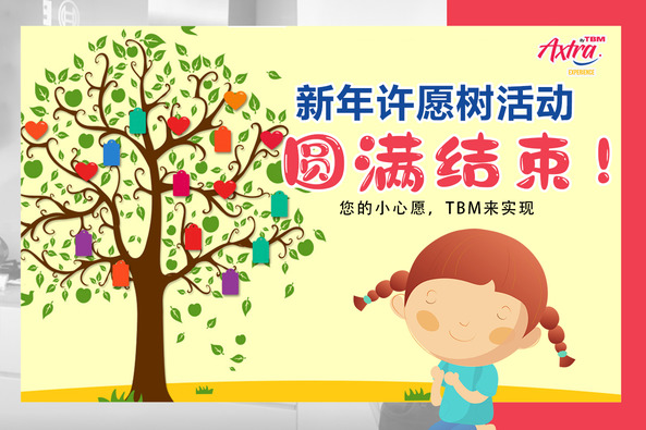 【🎋🔖 #TBM新年许愿树 圆满结束!🎊】 【您的小心愿,TBM来实现!🔮】