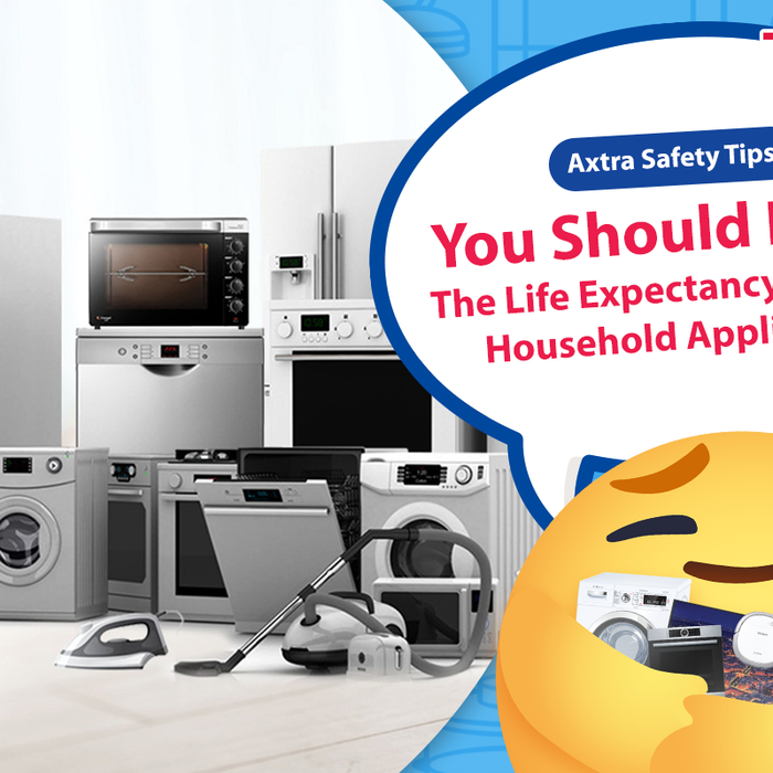 The life expectancy of common #HouseholdAppliances ! Stay cautious to avoid tragedy! 😥