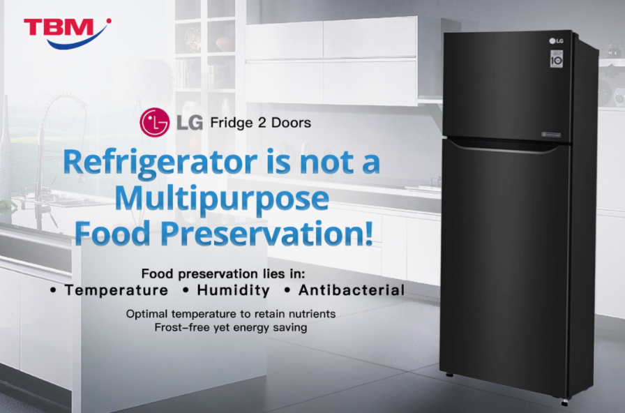 #ShockingFact : A refrigerator is not a multipurpose food preservation tool!