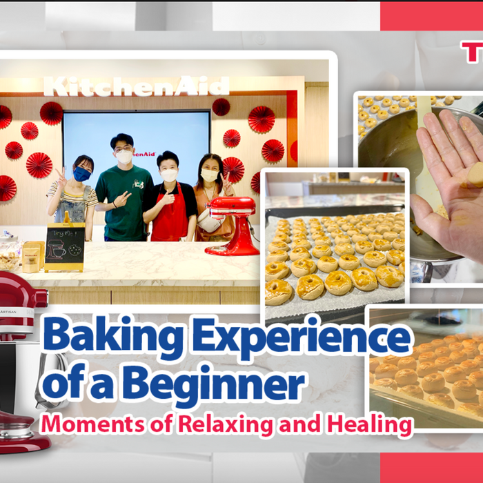 🌟 #FirstBakingExperience on a #Wonderful January! 👩🍳 Happy moment of baking, enjoy the precious moment! 🍪💛