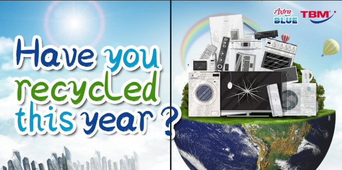 Have you RECYCLE this year? ♻️