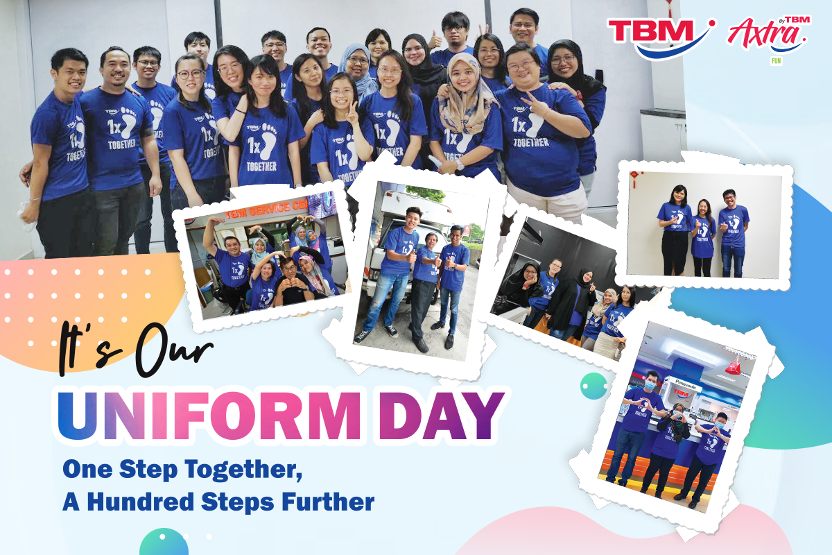 One Step Promotion 【One Step Together, A Hundred Steps Further 👣】 — TBMAxtra