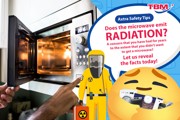 Does the microwave oven really emit radiation? ☢️ #SafetyPrecautions of #Microwave that you may not know!