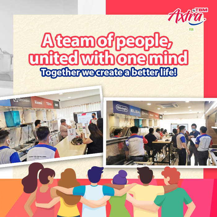 A team of people, united with one mind. Together we create a better life!