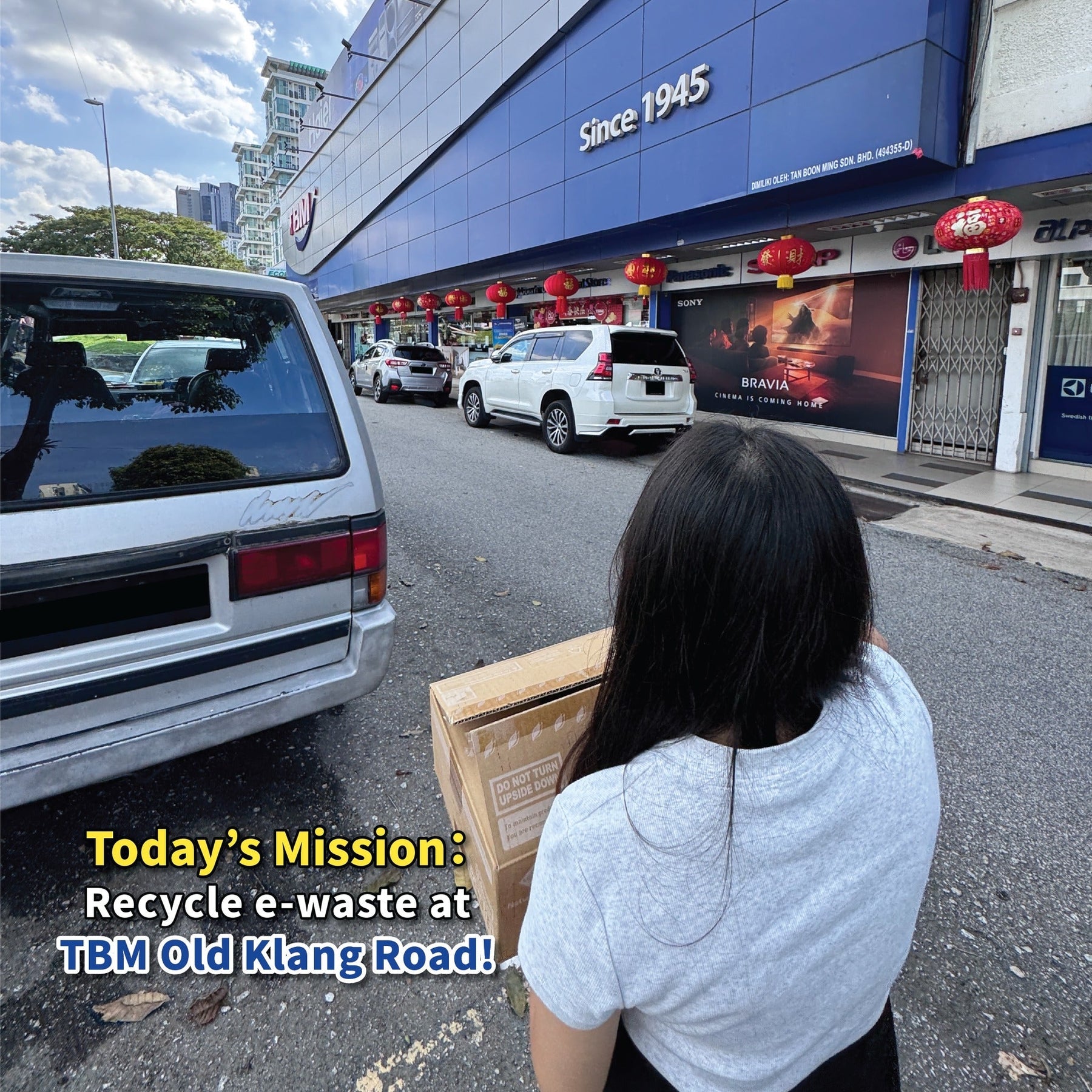 𝗠𝗶𝘀𝘀𝗶𝗼𝗻 𝗖𝗼𝗺𝗽𝗹𝗲𝘁𝗲𝗱  I’ve dropped off my e-waste at TBM! Have you recycled any #eWaste yet?