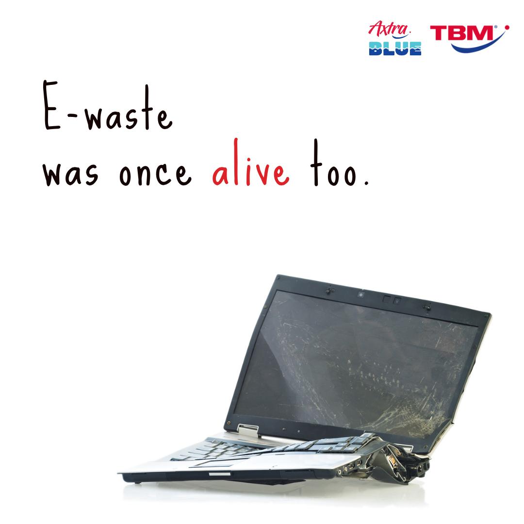 Your e-waste was once alive.