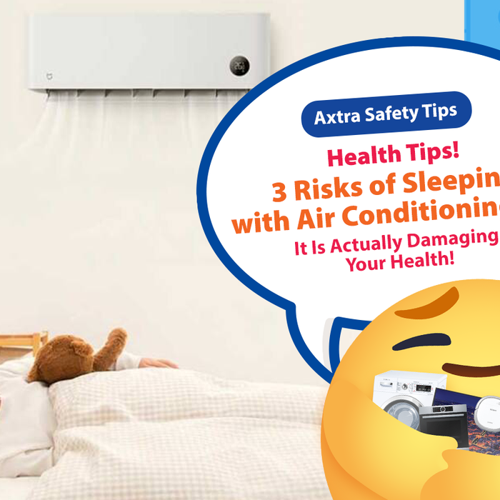 Often get colds at midnight?! 🥶 3 risks of sleeping with air conditioning! 🔔